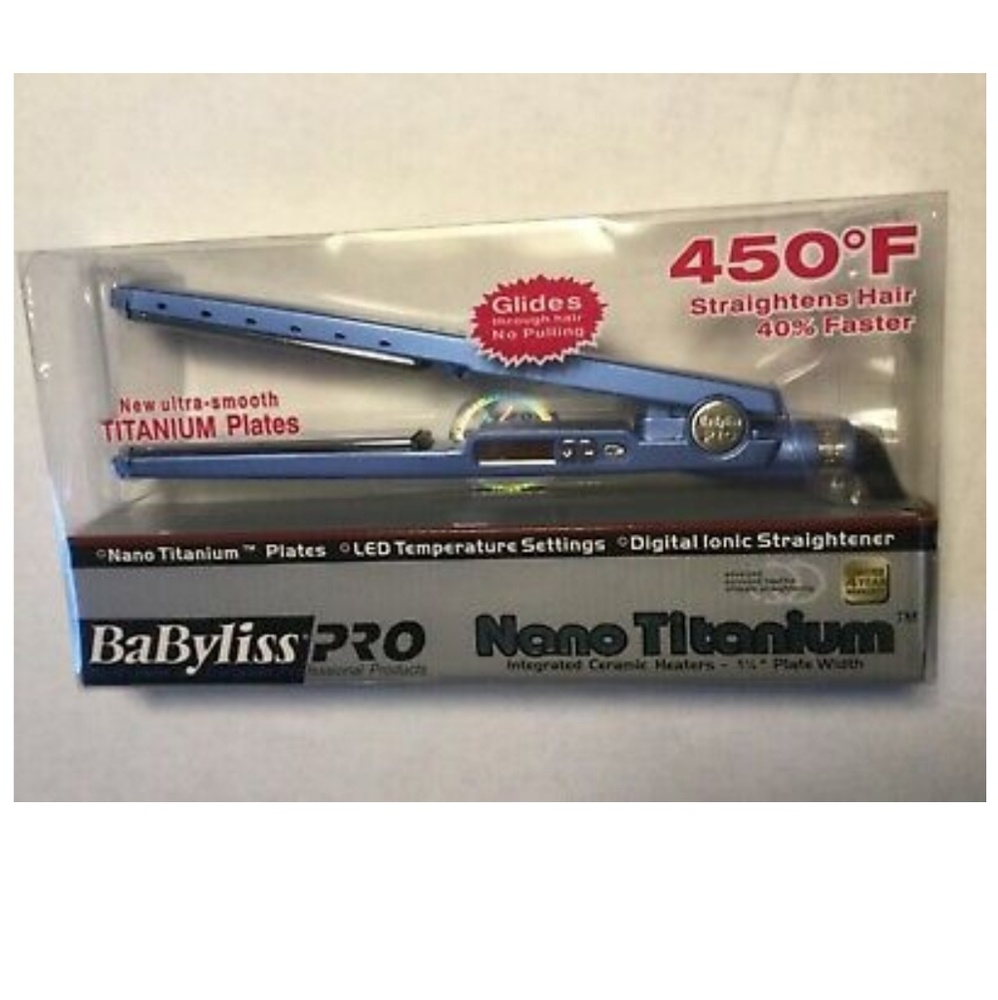 COPY - Babyliss Nano Titanium 1 1/4 hair Iron Str…